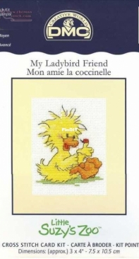 DMC Little Suzys Zoo K4905 My Ladybird Friend PCS + XSD