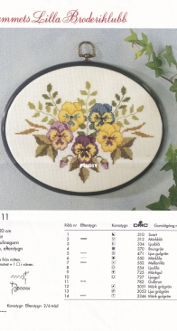 Svarta Fåret  - Homes Little Embroidery Club - HLB 111  Board