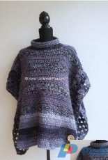 Xyra- Jolanda Faazen- PATR972 Poncho with Cowl