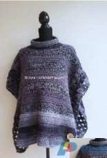 Xyra- Jolanda Faazen- PATR972 Poncho with Cowl