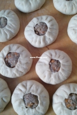 Dough with meat