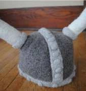 Felted Viking Hat - Mary Francis