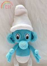 Babycrochet - Laila Saide - Smurf