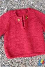 Babys Pullover by Bernat Design Studio - Free