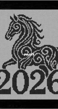 AnnaXStitchArt - Horse 2026
