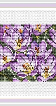 Lavender saffron by Tatiana Sharova