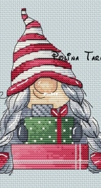 Christmas Gnome by Polina Tarusova