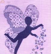 Classic Embroidery by Jill Cater-Nixon BW167 Serenity - fairy