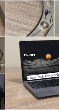 DIY-a new look for working desk