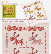 Lili Points Ref N022 - Lacher de rennes (Reindeer)