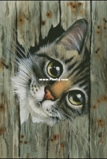 HAED - HAEIAGMINI 3245 Mini Hole In The Fence by Irina Garmashova