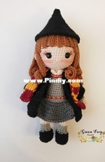 Green Frog Crochet - Thuy Anh - Đặng Thùy Anh - Hermione Granger - Spanish - translated