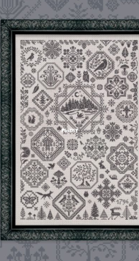 Owlforest embroidery - 0531-KHL-E - Quaker “Schwartzwald