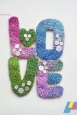 Frankies Knitted Stuff-Block Letters by Frankie Brown-Free