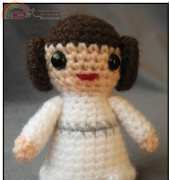 Lucy Ravenscar - Star Wars Mini Amigurumi Princess Leia