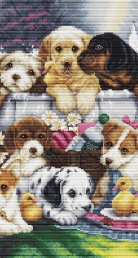 Luca-S B5025 Bathtime pups XSD