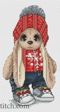 Bunny in a Sweater by Svetlana Sichkar XSD
