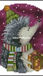 MiAxStitch - Christmas Hedgehog XSD