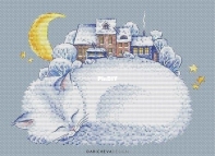 Daricheva Design  #0033 Winter Town Keeper by Anastasia Daricheva