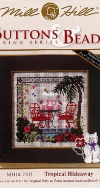 Mill Hill - MH14-7103 - Buttons & Beads Spring Series - Tropical Hideaway