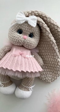 Venera toys - Venera Iskandarovna - Венера Искандаровна - Bunny in dress - Зайка - Russian