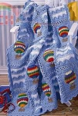 Leisure Arts - Up Up and Away Afghan