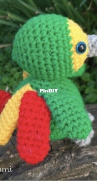 Ternura Amigurumi - Parrot - Dutch - Free