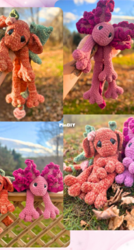 Lemon Cat Crochet - Jensen Patten - Arietty the dragon