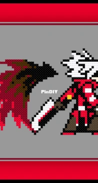 Cross Stitch Quest - Regna - BlazBlue - free