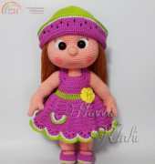 Havva Unlu Watermelon Dress Only - Pattern English