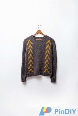 Yane Sweater by Tokuko Ochiai /  Wool People Vol. 7