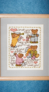 Design Works - 9424 - Mom Loves You by Joan Elliot