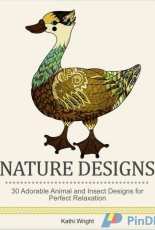 Adult Coloring Book-Nature Designs by Kathi Wright-2016