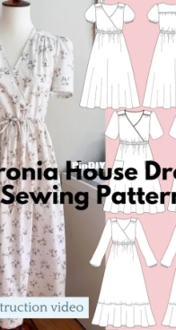 Aronia House Dress - Miranda Riley Patterns