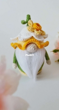 Amigurushka Gifts - Tatiana Sheremetyeva / Tatyana Sheremeteva - The Narcissus Gnome