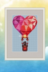 In a Big Balloon by Irina Podkopaeva