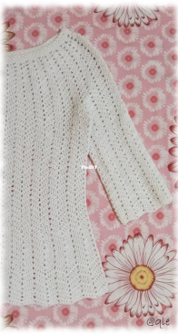 A Dress in Progress - No pattern just testing my crochet skills! (UPDATED)... Just a blouse