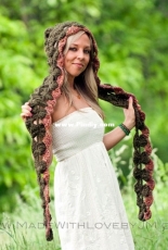 Made With Love - Jackie Moon - Shell Scarf Hoodlet