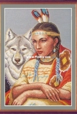 Zolotoe Runo Z-005 - White Wolf