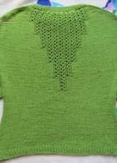 Green blouse