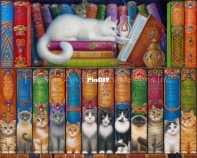 HAED HAERAS 20180416 Cat Shelf Three by Randal Spangler