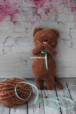 cfochet cat - handmade_clubok - Daria Kalinina