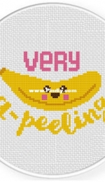 Daily Cross Stitch - Very A-Peeling