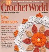 Crochet World October 2013