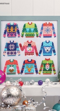 Your Cosiest Christmas by Emma Congdon Cross Stitcher December 2021 Issue 377