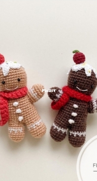 Scandistyle Dolls - Nadezhda Iukhlina - Gingerbread man - Free
