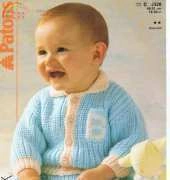 Patons-3328-Baby Pram Set