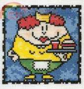 Heritage Stitchcraft Squircles QOWNO74 - Winnie the Waitress by Peter Underhill