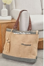 Red Heart - Kristi Simpson - LW6381 All Purpose Tote - Free