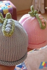 Sweet Pea Hat by Susan B. Anderson